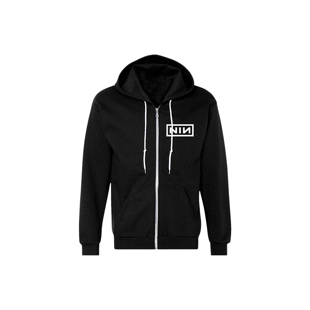 字8 Logo Zip-Up Hoodie - Nine Inch Nails Official Store