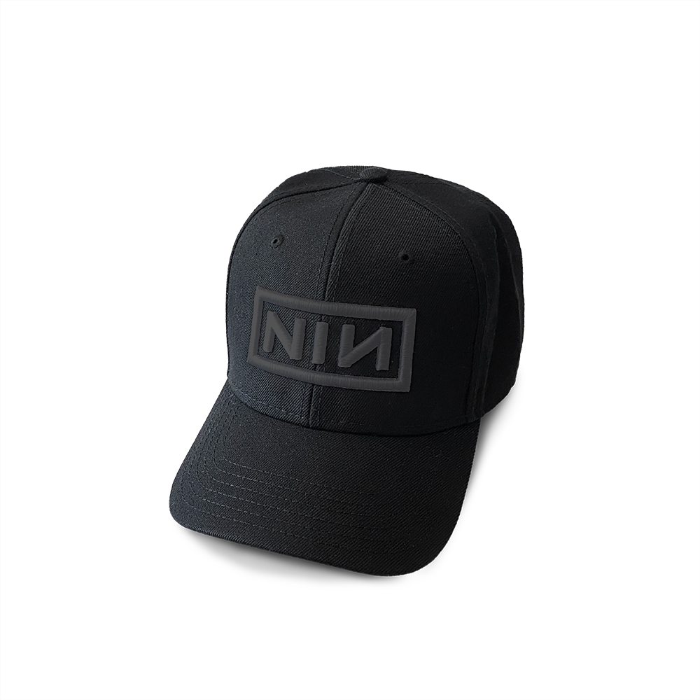 BLACK LOGO BASEBALL CAP - Nine Inch Nails Official Store
