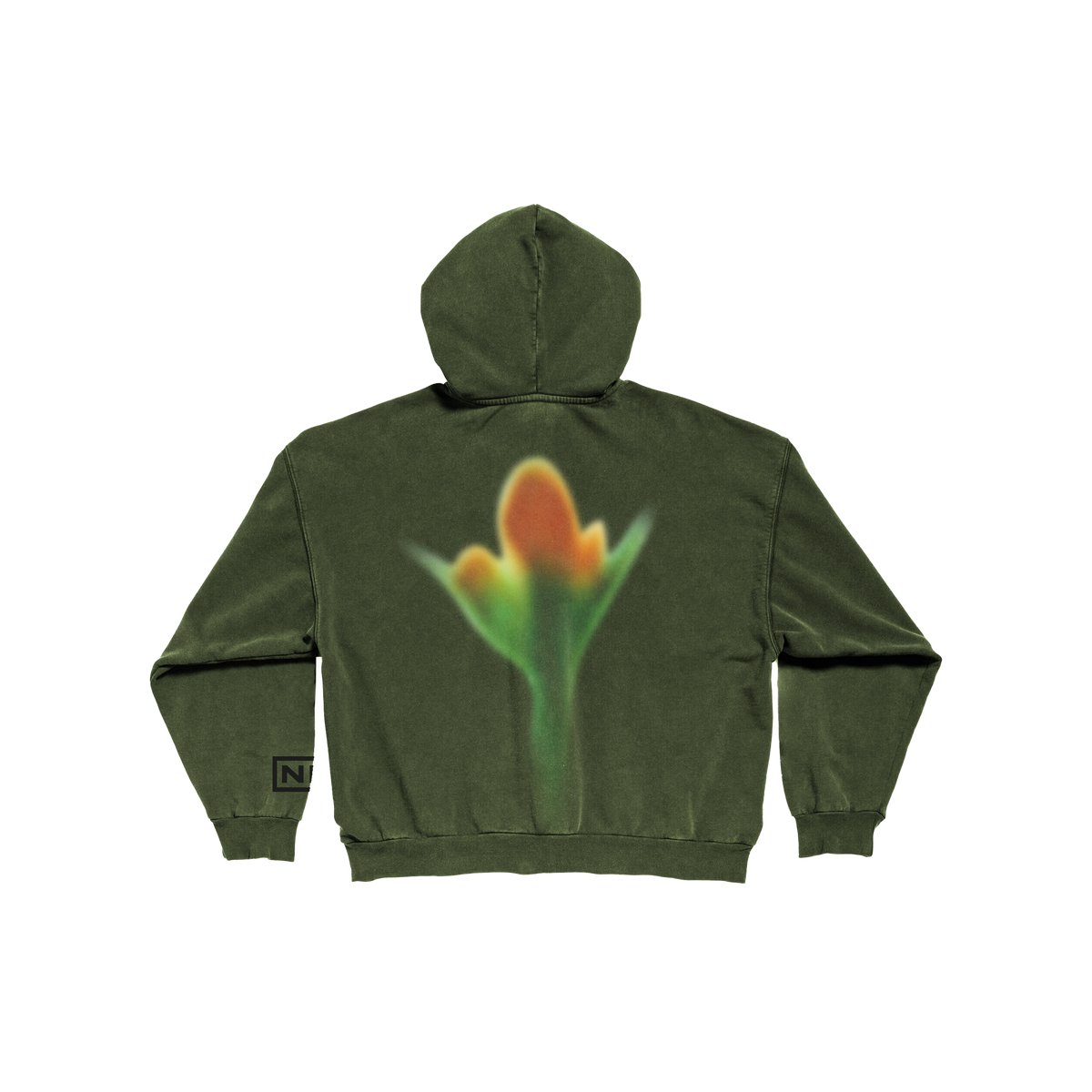The Fragile Zip-Up Hoodie back