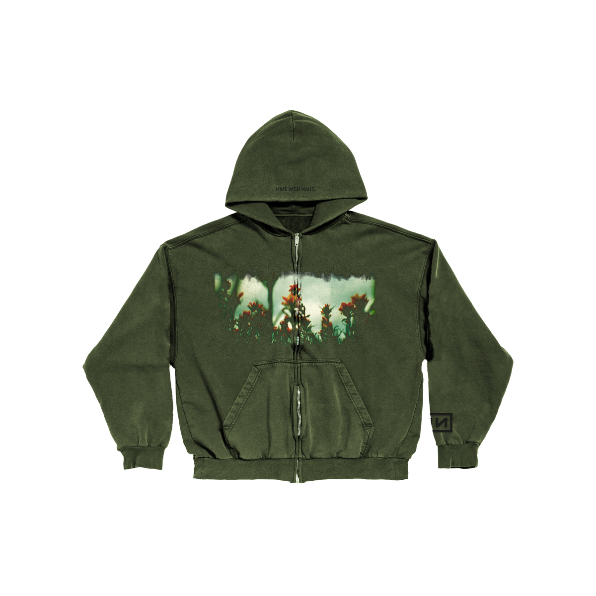 The Fragile Zip-Up Hoodie front
