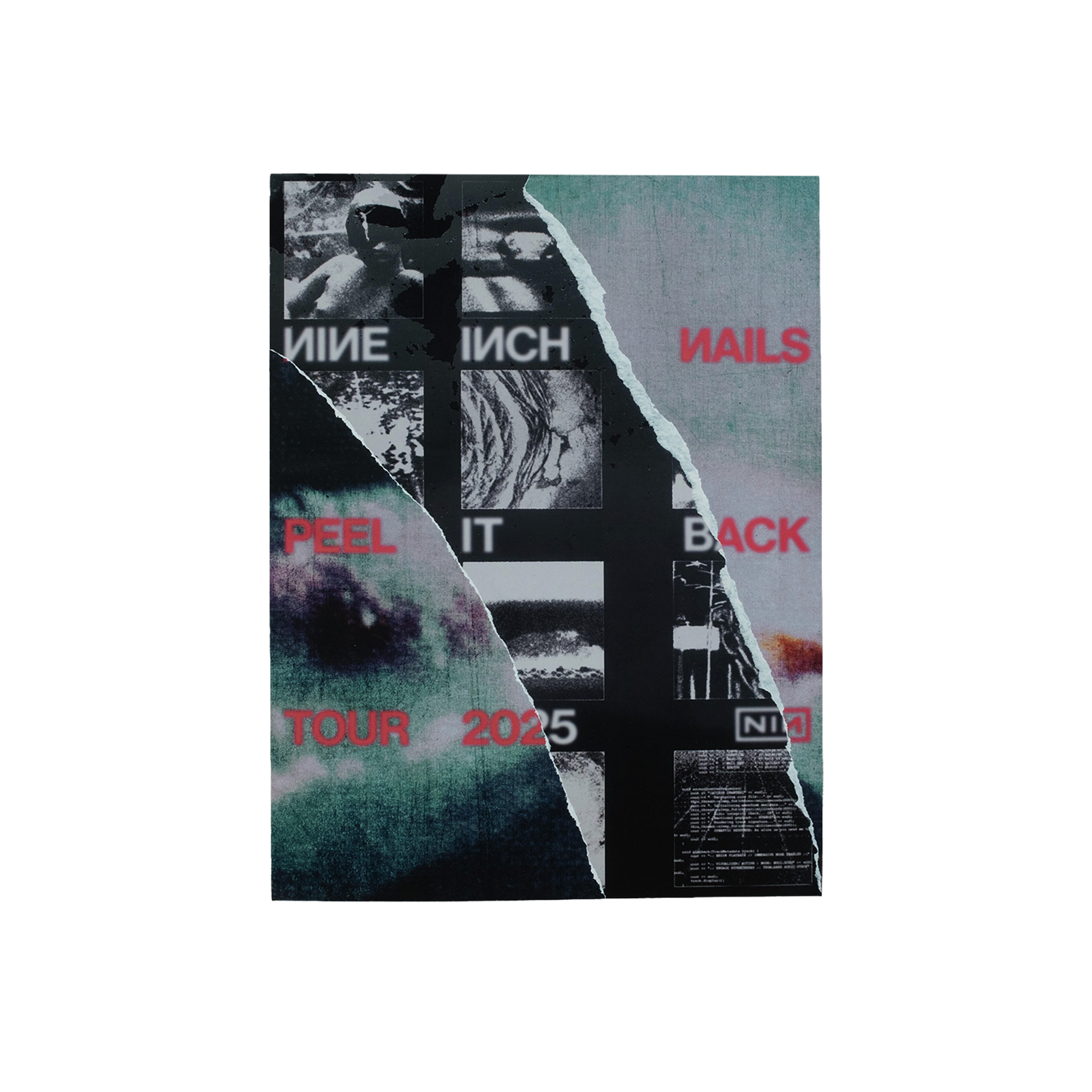 PEEL IT BACK DUAL LAYERED POSTER