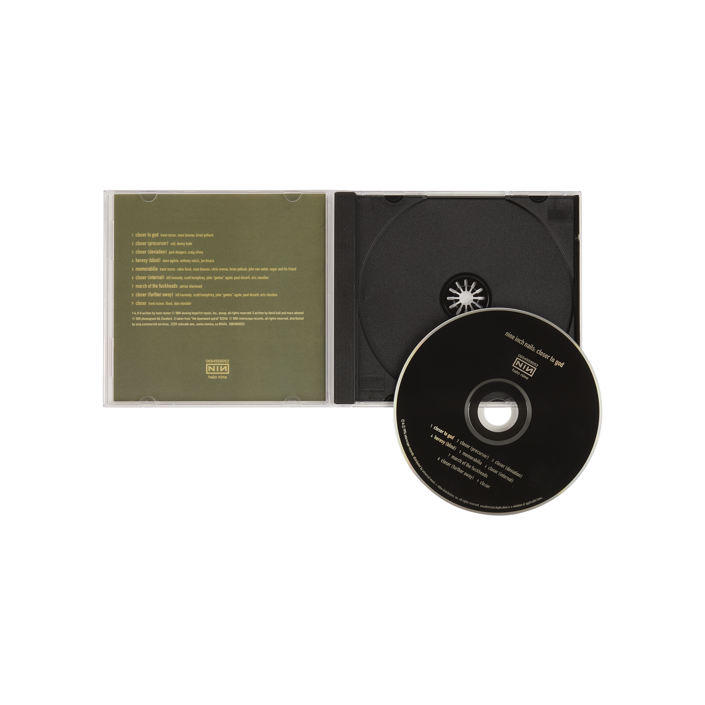 Closer To God CD