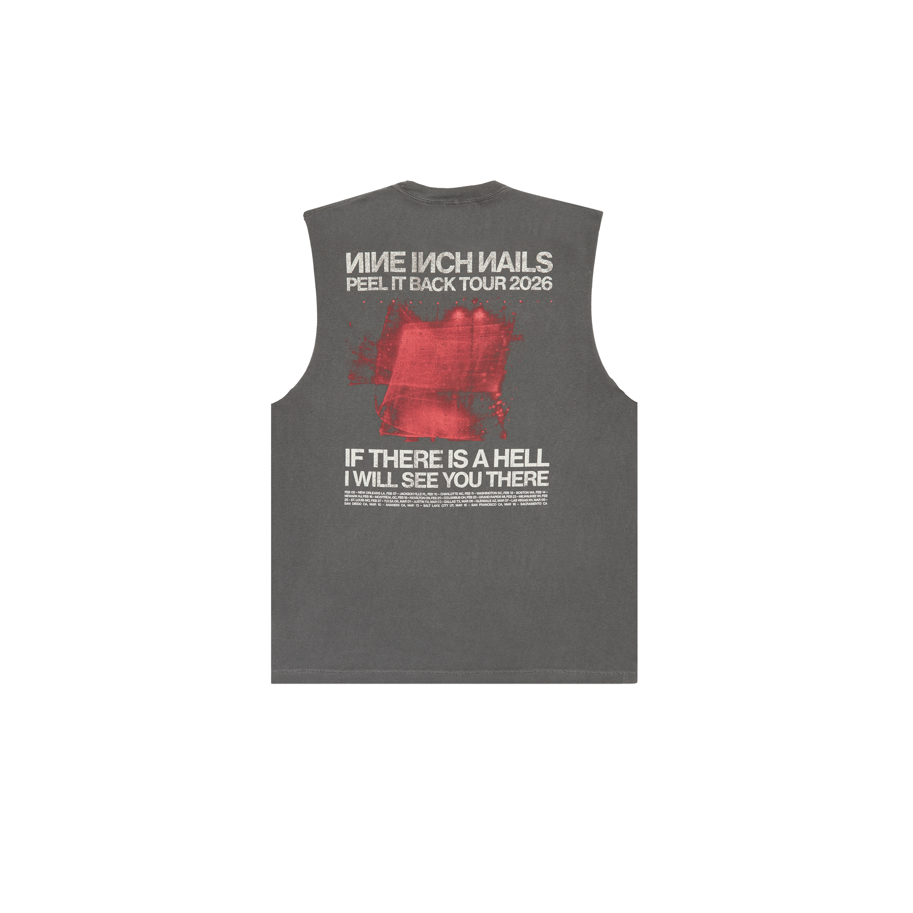 2026 HERESY SLEEVELESS TEE