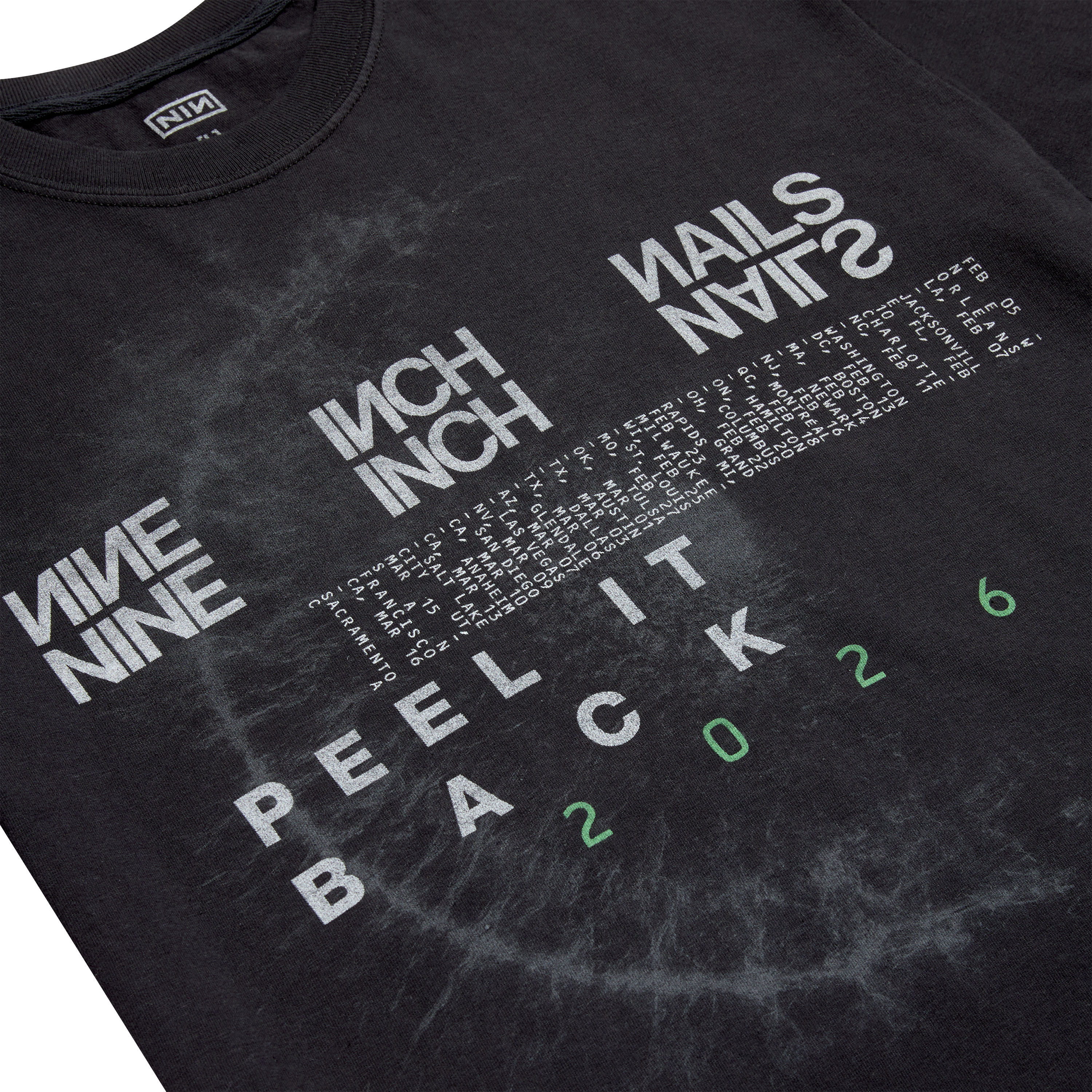 PEEL IT BACK 2026 TOUR TEE