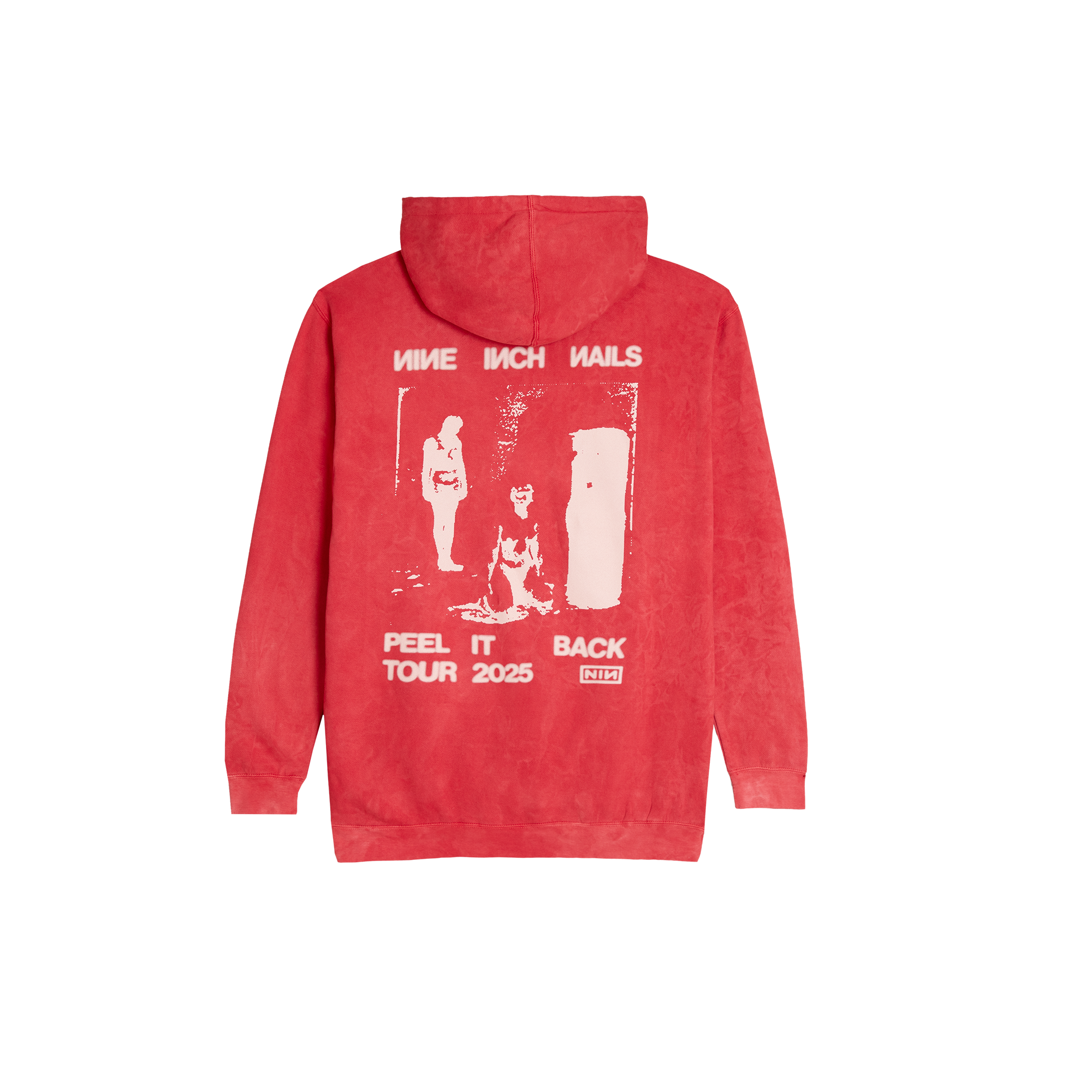 2025 RED LOGO HOODIE