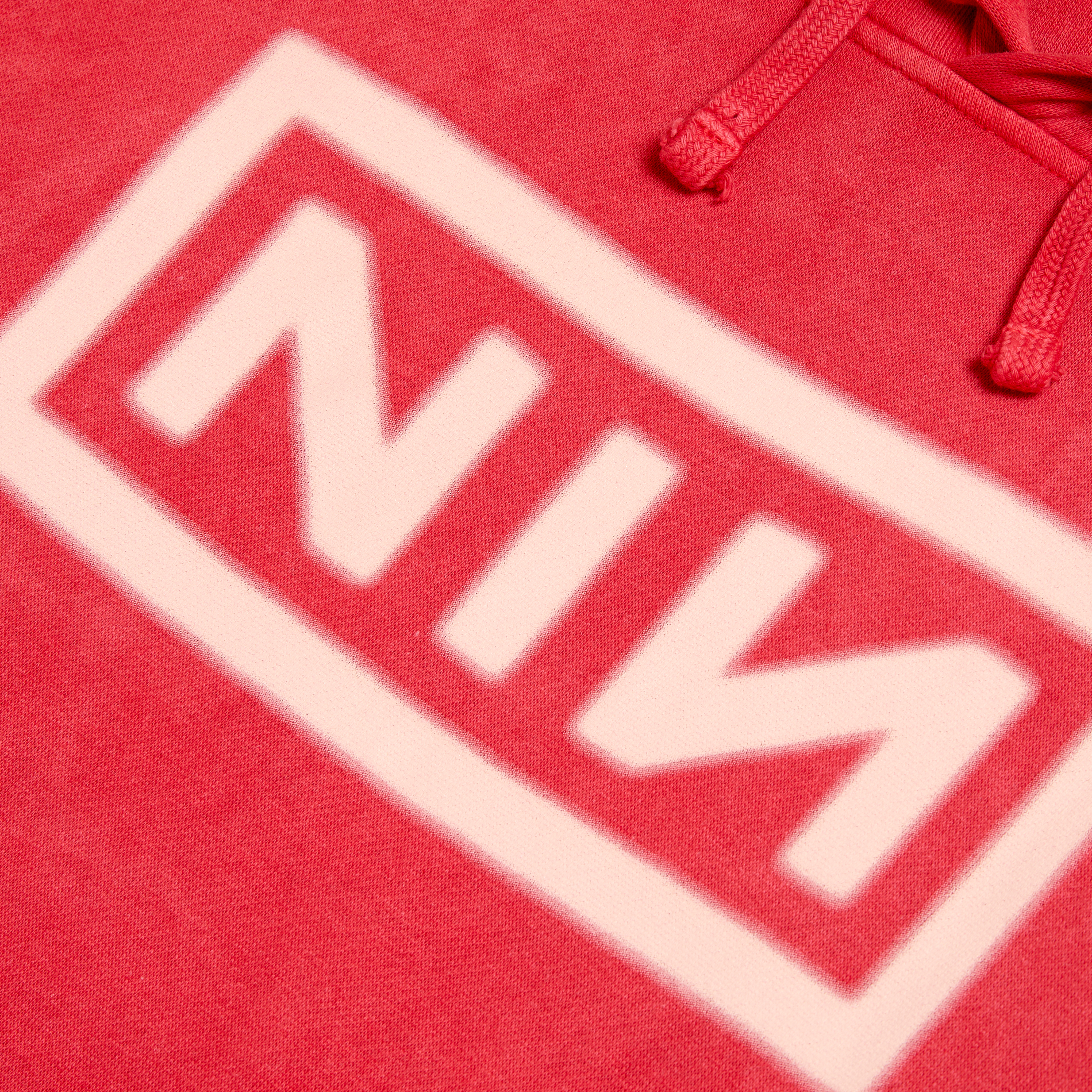 2025 RED LOGO HOODIE
