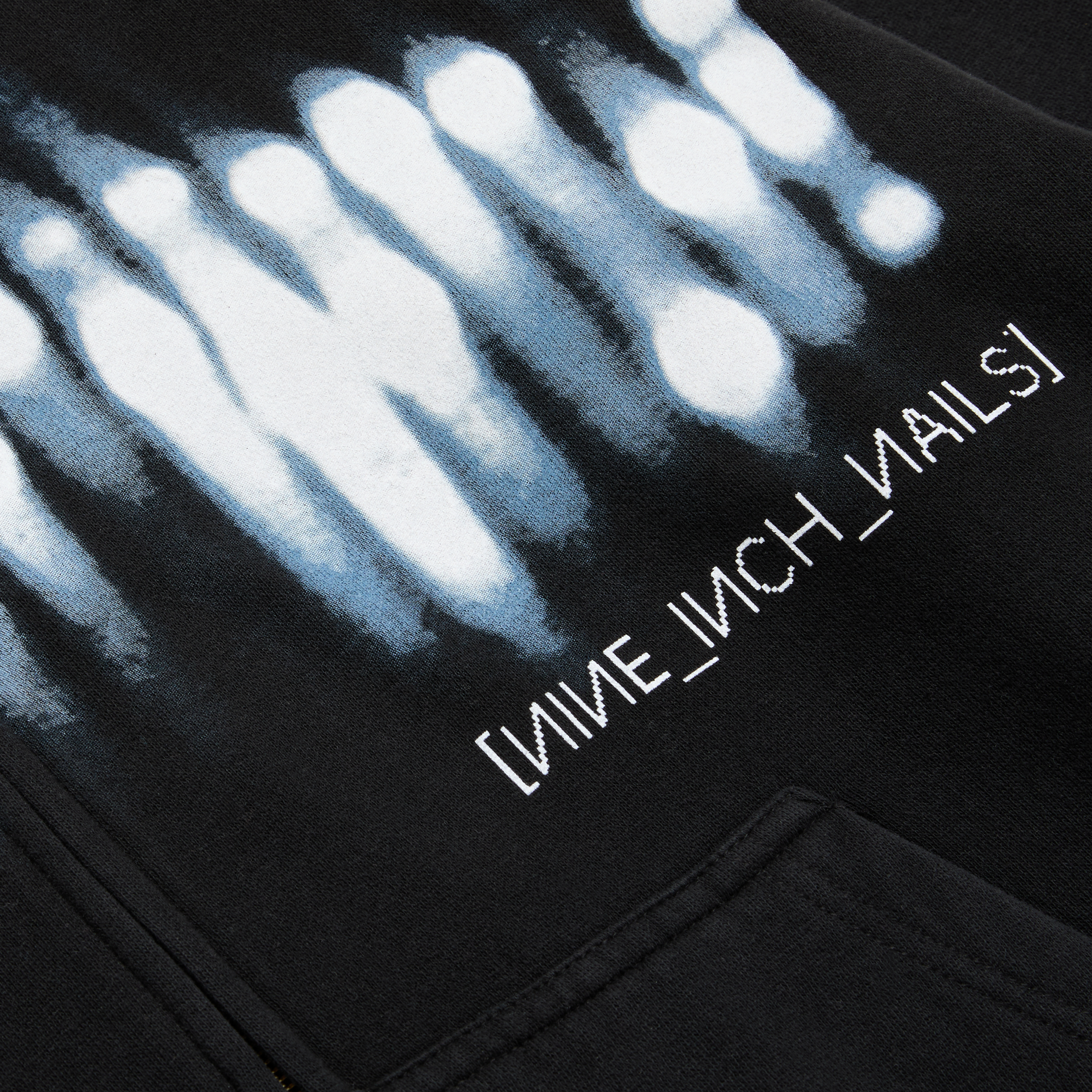 WITH TEETH 20 WASHED ZIP UP