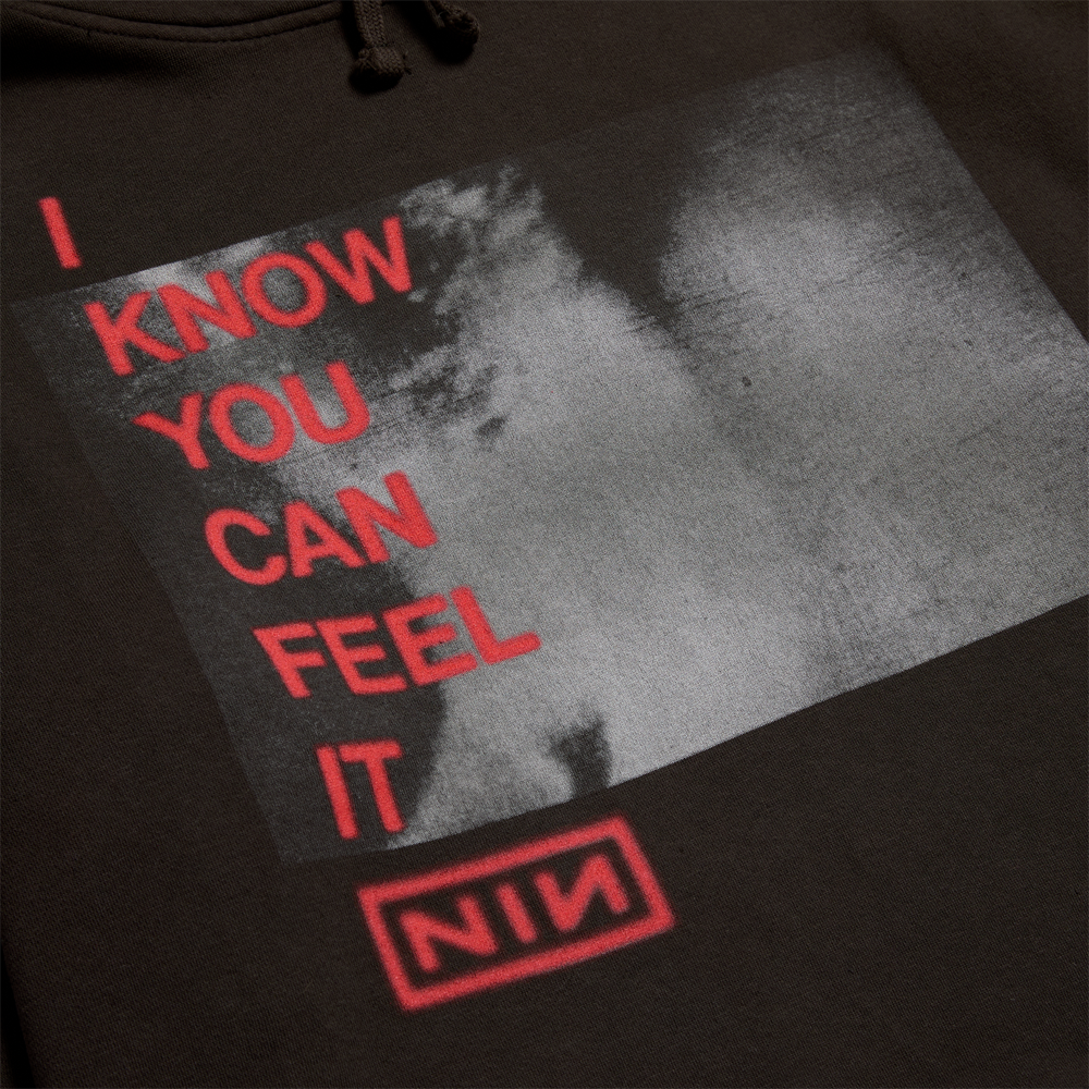 PEEL IT BACK 2026 I KNOW YOU CAN FEEL IT CROPPED HOODIE